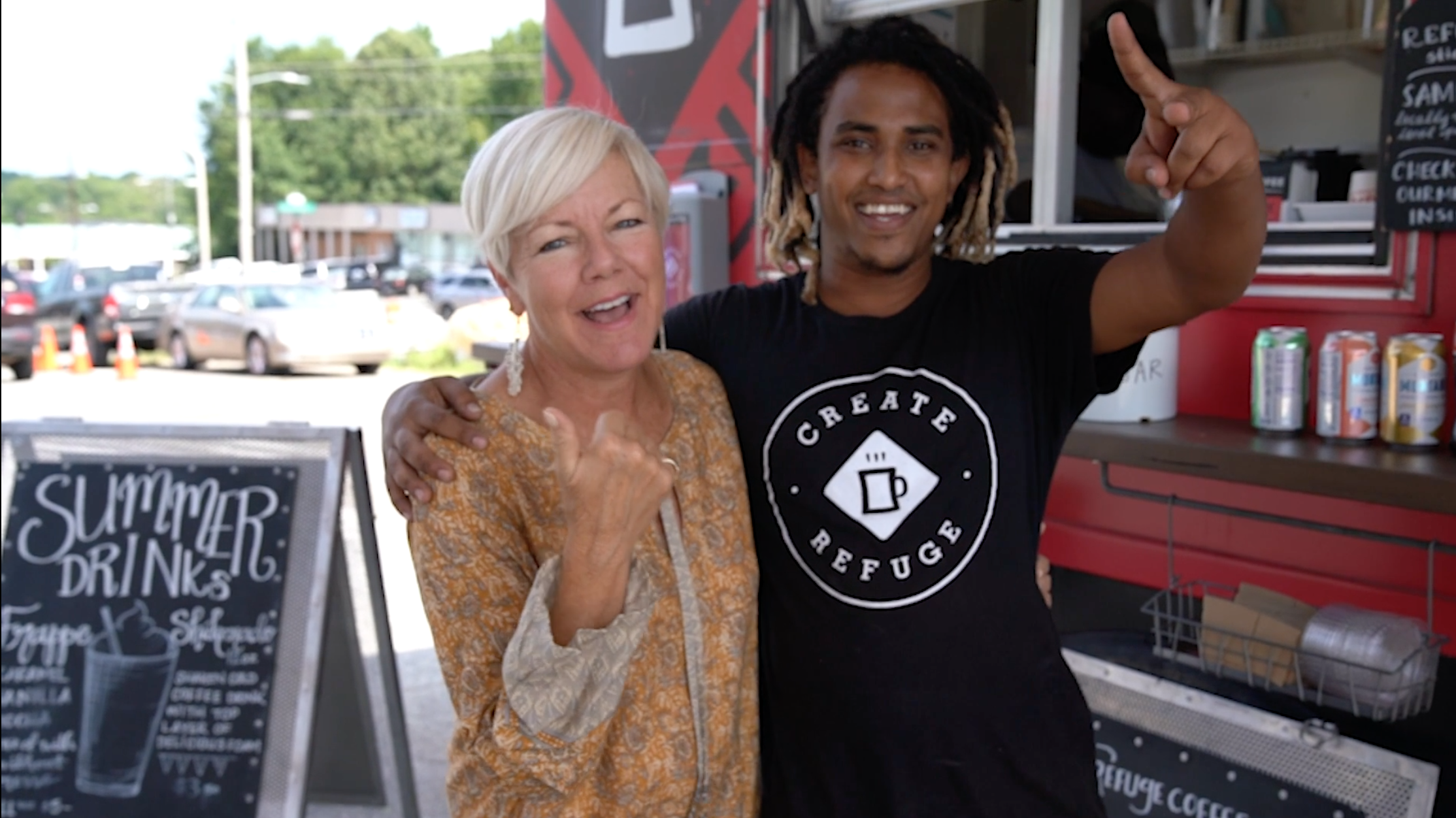 Inviting the world to coffee: A couple's commitment to refugees